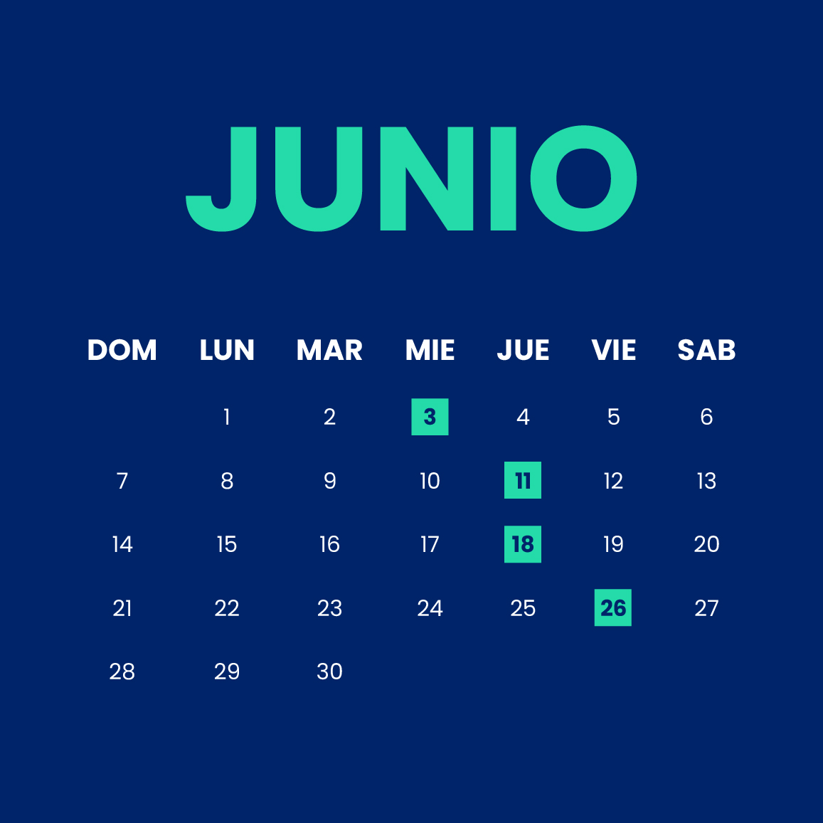 Junio 2026