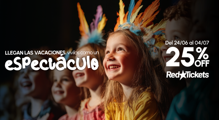 ¡25% OFF en RedTickets en vacaciones de invierno! ¡25% OFF en RedTickets en vacaciones de invierno!