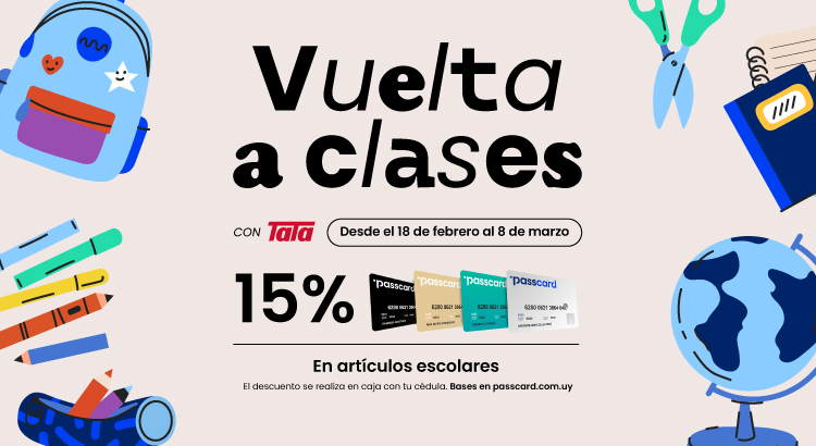 Vuelta a clases con Tata y Passcard🤩