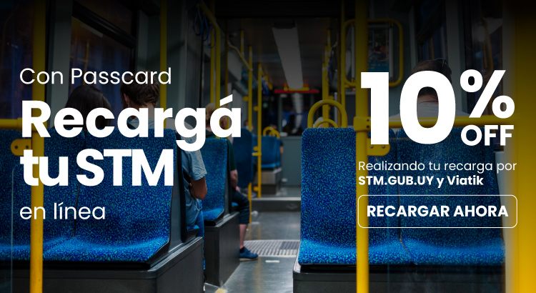 10%OFF en tu recarga STM con Passcard