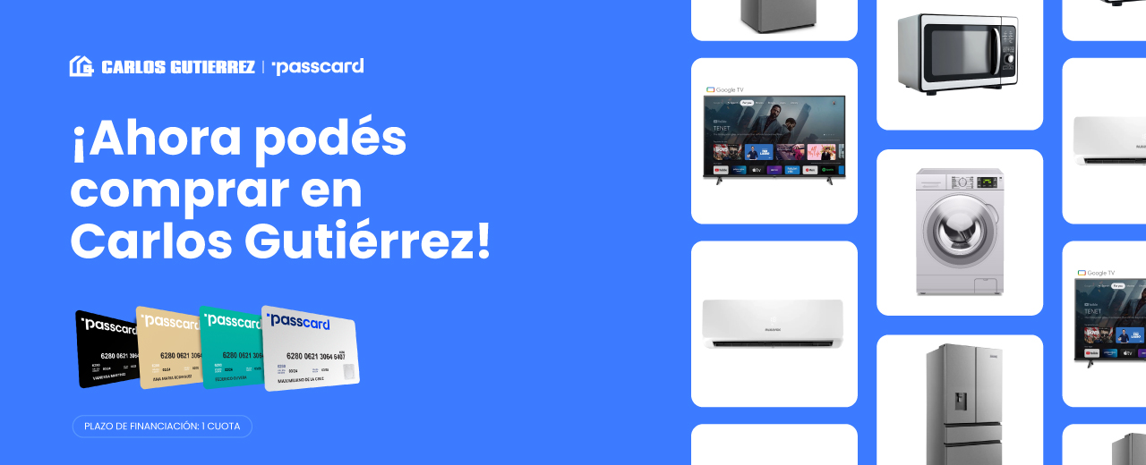 Comprá hoy con PassCard