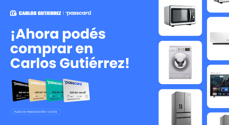 Comprá hoy con PassCard