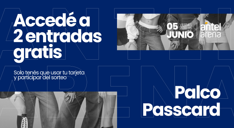 Viví el show desde el Palco Passcard