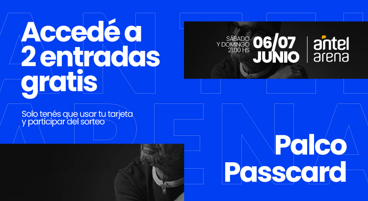 Viví el show desde el exclusivo Palco Passcard
